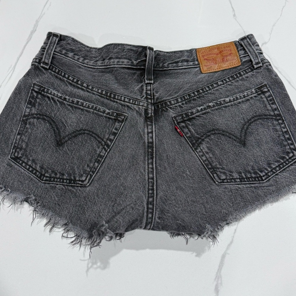 Levi’s • Acid Wash Denim Jean Shorts